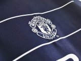 Retro  Manchester United Away 1:1 Quality Soccer Jersey  1999-2000