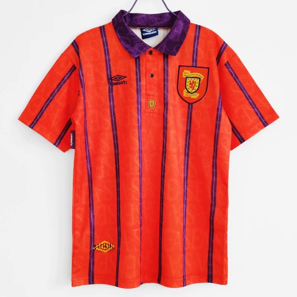 Retro 1994 Scotland Away 1:1 Quality Soccer Jersey 