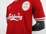 Retro  Liverpool Home  1:1 Quality Soccer Jersey  1996-1997