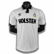Retro 19901-93Tottenham Home  1:1 Quality Soccer Jersey 