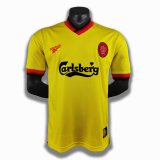 Retro Liverpool Away  1:1 Quality Soccer Jersey   1998-2000