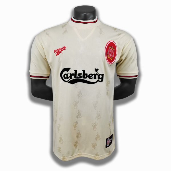 Retro Liverpool Away 1:1 Quality Soccer Jersey  1996-1997