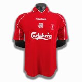 Retro 2000-2001 Liverpool Home  1:1 Quality Soccer Jersey