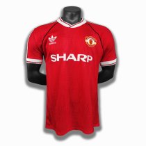 Retro Manchester United Home 1:1 Quality Soccer Jersey  1990-1992