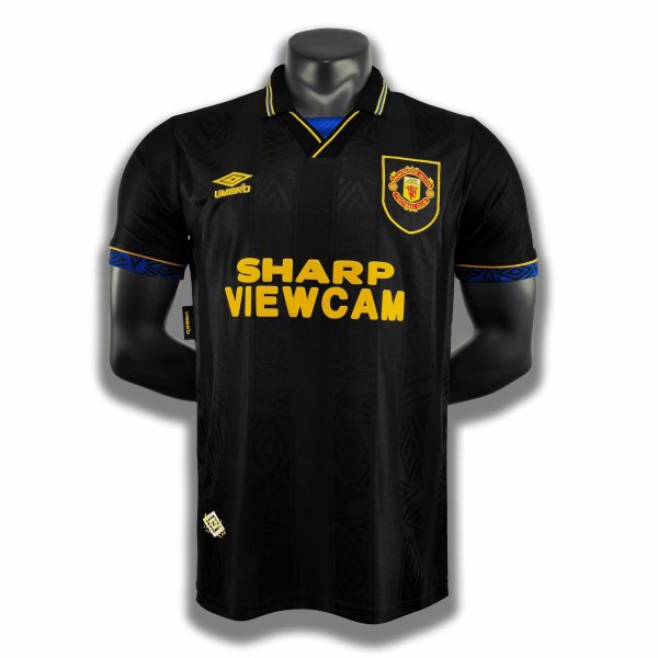Retro Manchester United  away 1:1 Quality Soccer Jersey  1993-1995