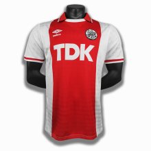 Retro Ajax Home 1:1 Quality Soccer Jersey  1989-1990