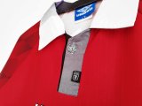 Retro  Manchester United  Home 1:1 Quality Soccer Jersey  1996-1997