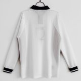 Retro England Home Long sleeve 1:1 Quality Soccer Jersey  1998