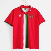 Retro  Wales Home  1:1 Quality Soccer Jersey 