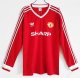 Retro Manchester United  Home 1:1 Quality Soccer Jersey  1986-1988