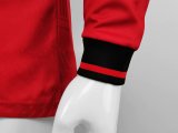 Retro  Manchester United Home Long sleeve 1:1 Quality Soccer Jersey  1994-1996
