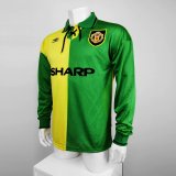 Retro 1992 Manchester United Long sleeve 1:1 Quality Soccer Jersey 