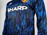 Retro 1993 Manchester United AWAY Long sleeve 1:1 Quality Soccer Jersey 