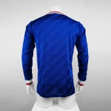 Retro Manchester United Away Long Sleeve 1:1 Quality Soccer Jersey  1986
