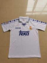 Retro Real Madrid Home 1:1 Quality Soccer Jersey   1996-1997