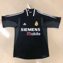 Retro Real Madrid Away 1:1 Quality Soccer Jersey  2004 2005