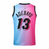NBA  Heat  Adebayo No. 13 1:1