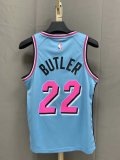 NBA  Heat  wathet Butler No. 22 1:1