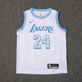 NBA Laker white Kobe Bryant No.24  1:1