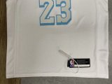 NBA Laker white James No.23  1:1