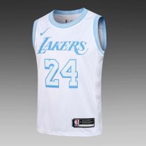 NBA Laker white Kobe Bryant No.24  1:1