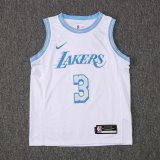 NBA Laker white Davis No.3  1:1