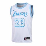 NBA Laker white James No.23  1:1
