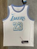 NBA Laker white James No.23  1:1