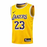 NBA Laker yellow James No.23   1:1