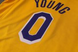 NBA Laker  yellow Kuzma No.0   1:1