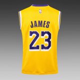 NBA Laker yellow James No.23   1:1