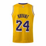 NBA Laker yellow Kobe Bryant No.24  1:1