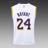 NBA Laker white Kobe Bryant No.24  1:1