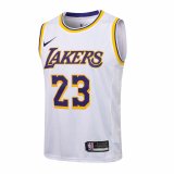 NBA Laker white James No.23  1:1