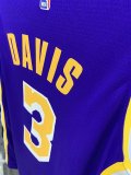 NBA Laker purple  Davis No.3 1:1