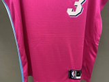 NBA  Heat Pink Wade No. 3 1:1