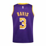 NBA Laker purple  Davis No.3 1:1