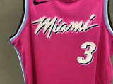 NBA  Heat Pink Wade No. 3 1:1