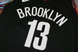 NBA Nets V-neck Harden No.13  1:1