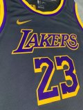 NBA Laker black classic James No.23 1:1