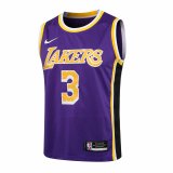 NBA Laker purple  Davis No.3 1:1