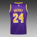 NBA Laker purple  Kobe Bryant No.24 1:1