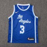 NBA retro Laker  Davis No.3 1:1