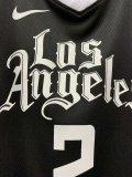 NBA  Clipper home【customized】Leonard No.2 1:1