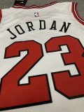 NBA Bulls white Jordan No.23  1:1