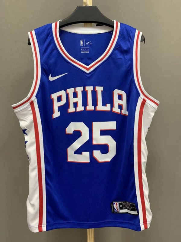 NBA 76ers Simmons No.25 1:1