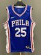 NBA 76ers Simmons No.25 1:1