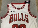 NBA Bulls white Jordan No.23  1:1