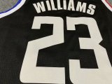NBA  Clipper home 【customized】Williams No.23 1:1