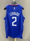 NBA  Clipper home【customized】Leonard No.2 1:1
